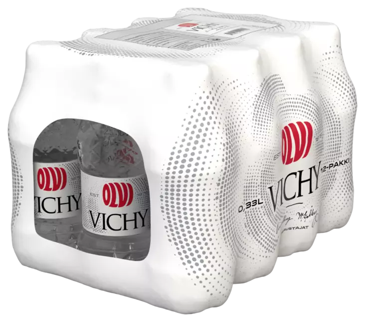 Olvi Vichy 0,33l 12-pack - Lähdevedet ja kivennäisvedet - 6419806052726 - 1