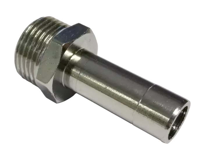 Opal kromi liitinnippa 3/8X10mm UK/putki - Puserrusliittimet - 6438056246556 - 1