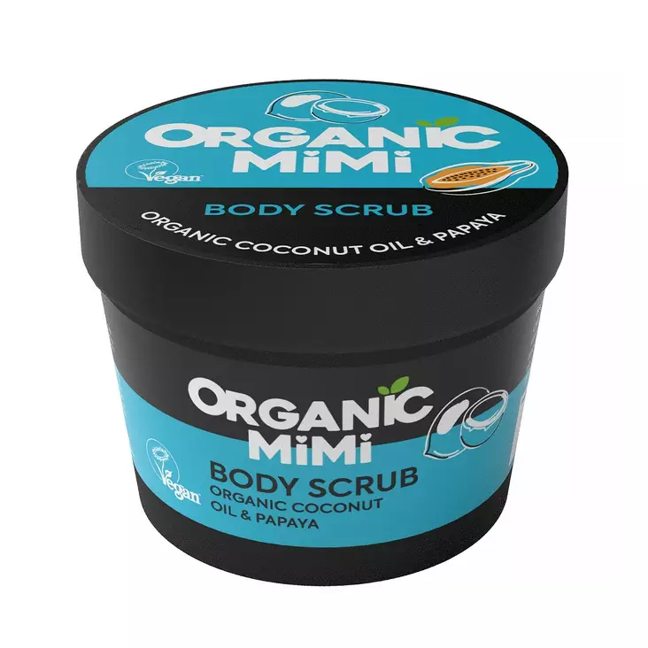 Organic Mimi vartalonkuorinta 120g Cocon - Vartalo- ja kuorintavoiteet - 8606032061006 - 1