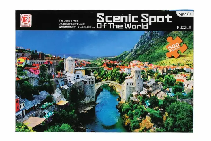 Palapeli 500 palaa silta - Palapelit ja pulmapelit - 6410416088686 - 1