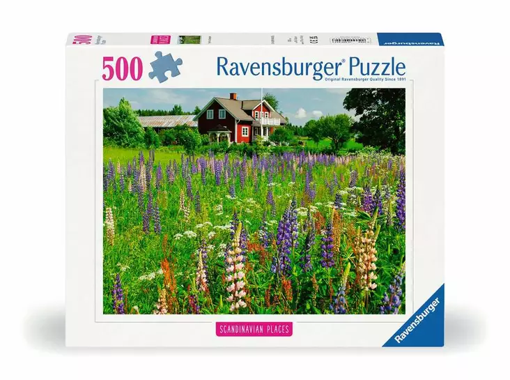 Ravensburger Palapeli Farm Sweden 500 palaa - Palapelit ja pulmapelit - 4005555008446 - 1