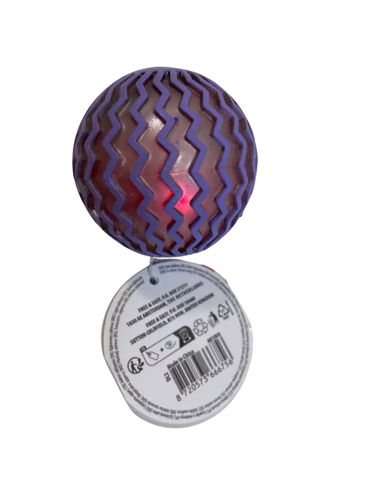 Pallo välkkyvä 6,3cm - Muut lelut - 8720573666756 - 1