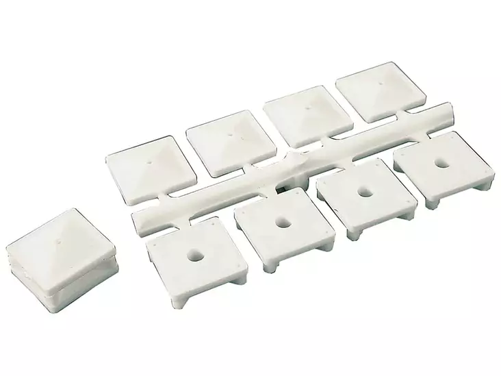 Pisla palapeilikiinnike 835 12kpl - Muut pienrautatarvikkeet - 6414671070646 - 1