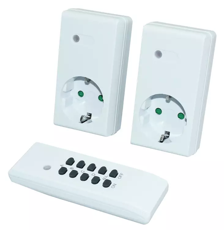 Pistorasia kauko-ohj. 2-os - Pistorasiat - 6438140935526 - 1