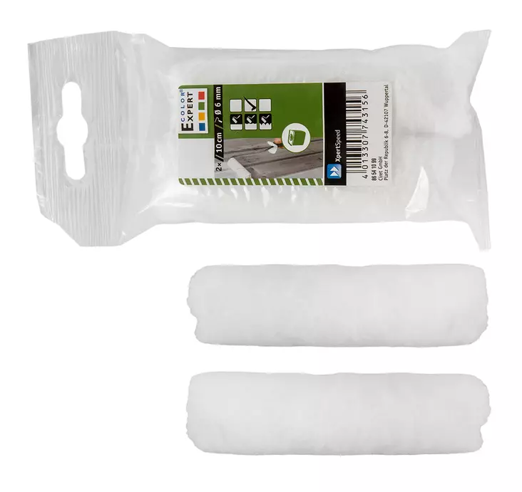 Pistotela mikrokuitu 8mm/100mm 2kpl - Maalaustelatelat ja jatkovarret - 4013307743156 - 1