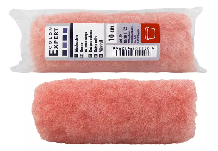 Pistotela roosa 12mm/100mm polyester - Maalaustelatelat ja jatkovarret - 4013307412946 - 1