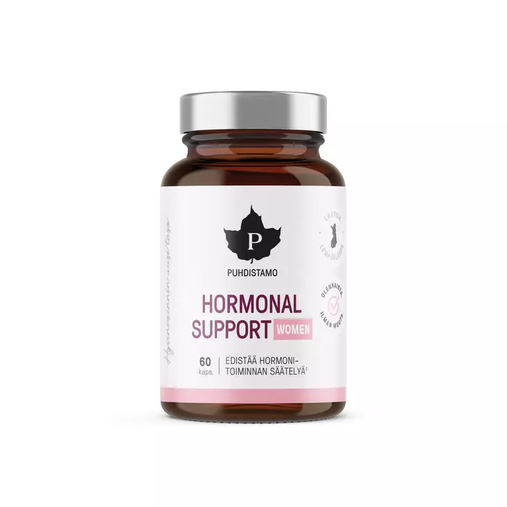 Puhdistamo Hormonal Support Women 60kaps - Vitamiinit ja mineraalit - 6430028420766 - 1