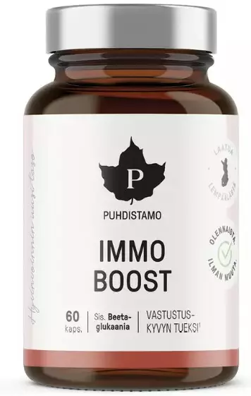Puhdistamo ImmoBoost 60kaps - Vitamiinit ja mineraalit - 6430039229426 - 1