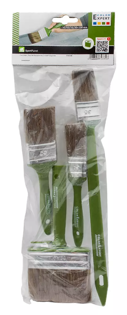 Puunsuojasivellinsarja 4-os. - Pensselit ja siveltimet - 4013307743316 - 1