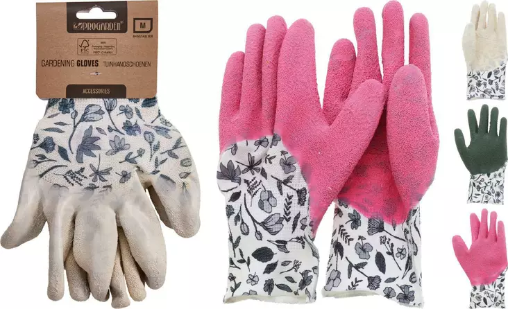 Puutarhahanskat Ladies printtikuviolla - Työkäsineet - 8721037327206 - 1