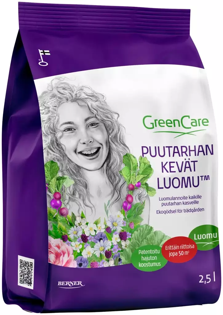 Puutarhan kevät 2,5kg luomu - Puutarhalannoitteet - 6414505187076 - 1
