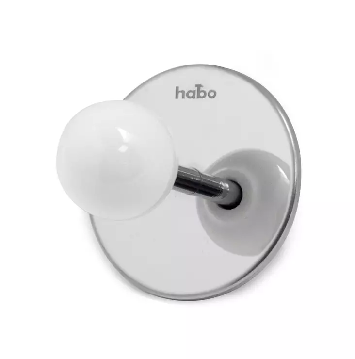 Pyyhekoukku Pearl valkoinen - Koukut ja naulakot - 7317901003676 - 1