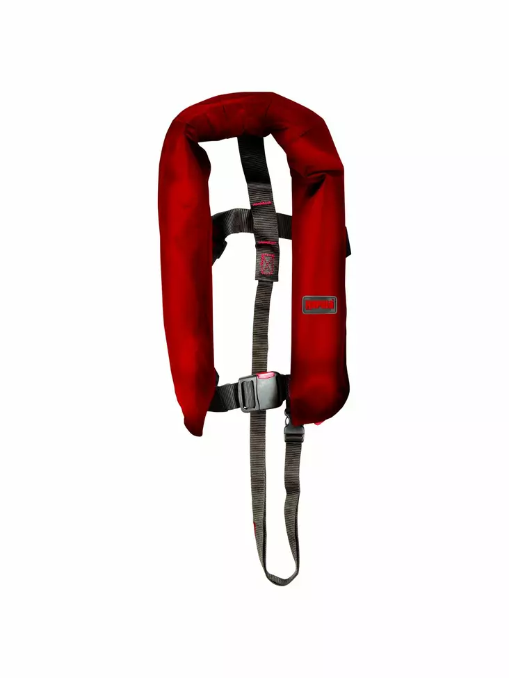 Rapala paukkuliivi punainen autom. 150N - Pelastusliivit - 4045302138316 - 1