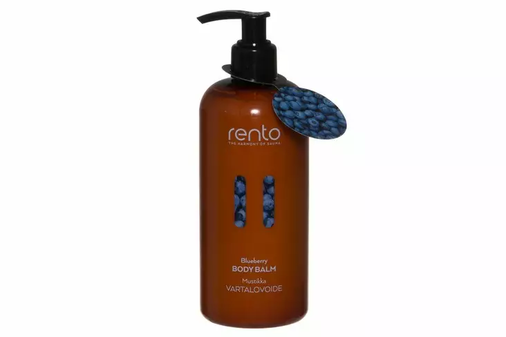 Rento Mustikka 400ml vartalovoide - Vartalo- ja kuorintavoiteet - 6410413175266 - 1