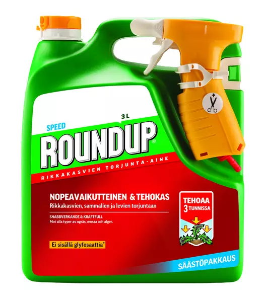 Rikkahävite Roundup Speed 3l - Tuhoeläinten ja rikkakasvien torjunta - 5707441553496 - 2