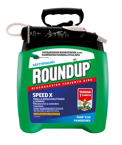 Rikkahävite Roundup Speed X 5l - Tuhoeläinten ja rikkakasvien torjunta - 5707441553786 - 2