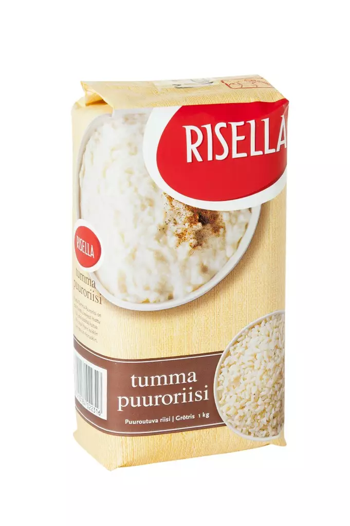 Risella tumma puuroriisi 1kg - Riisit - 8410184022316 - 1
