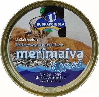 RUOKAPOHJOLA MERIMAIVA ÖLJYSSÄ - Valmisruokasäilykkeet - 6430014438126 - 1