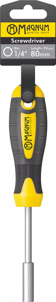 Ruuvitalttapidin Bits 1/4" 80mm - Ruuvimeisselit - 6418868229206 - 1
