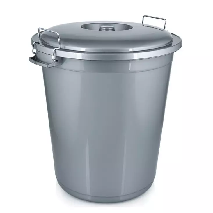 Saavi 45L kannella Graniitti Hobby life - Saavit, pesuvadit ja jakkarat - 8694064003606 - 1