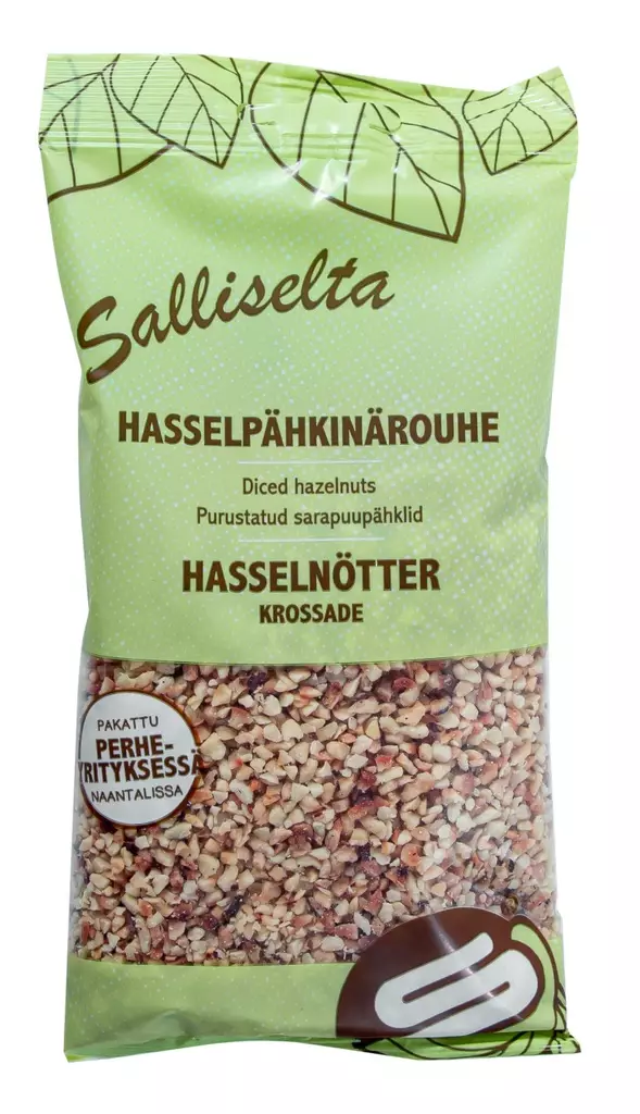 Sallinen Hasselpähkinä rouhe 100G - Sipsit, snacksit ja pähkinät - 6436501000456 - 1