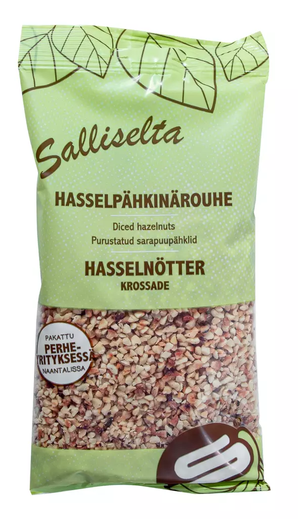 Sallinen Hasselpähkinä rouhe 100G - Sipsit, snacksit ja pähkinät - 6436501000456 - 1