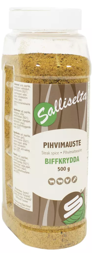 Sallinen Pihvimauste 500g - Mausteet - 6436501005956 - 1