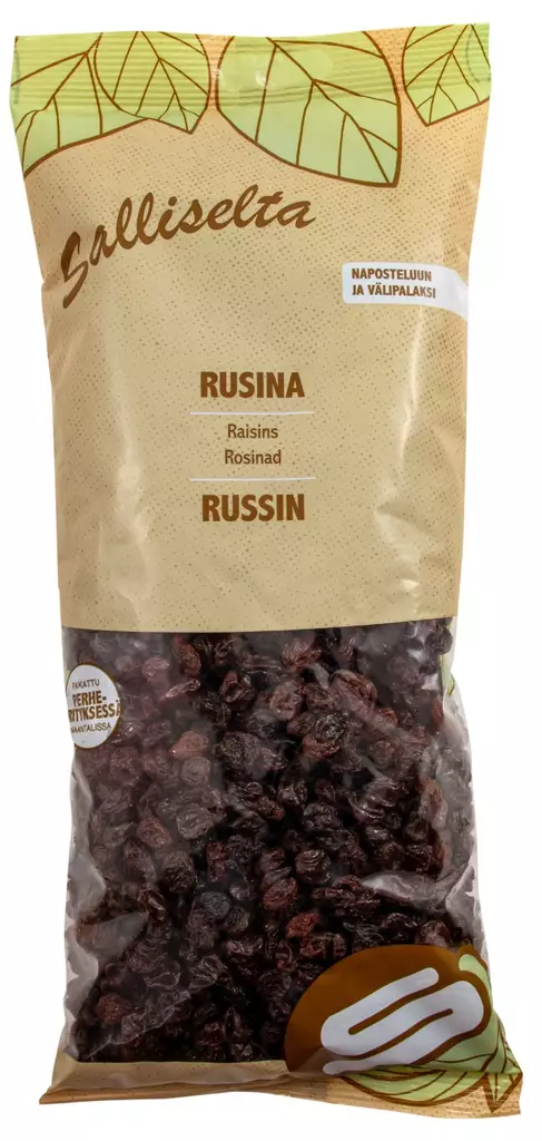 Salliselta Rusina 800g - Pähkinät ja kuivatut hedelmät - 6436501000616 - 1