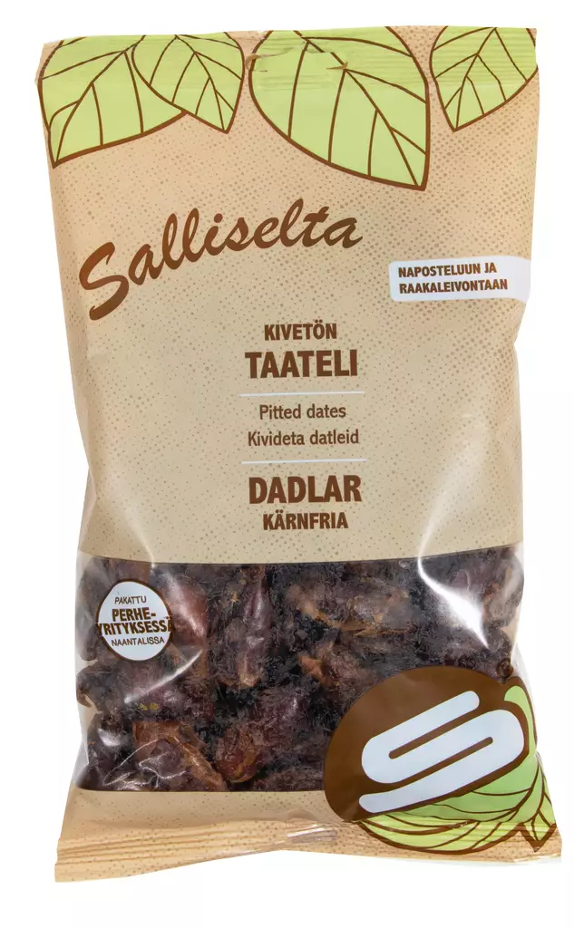 Salliselta Taateli 350g kivetön - Pähkinät ja kuivatut hedelmät - 6436501040766 - 1