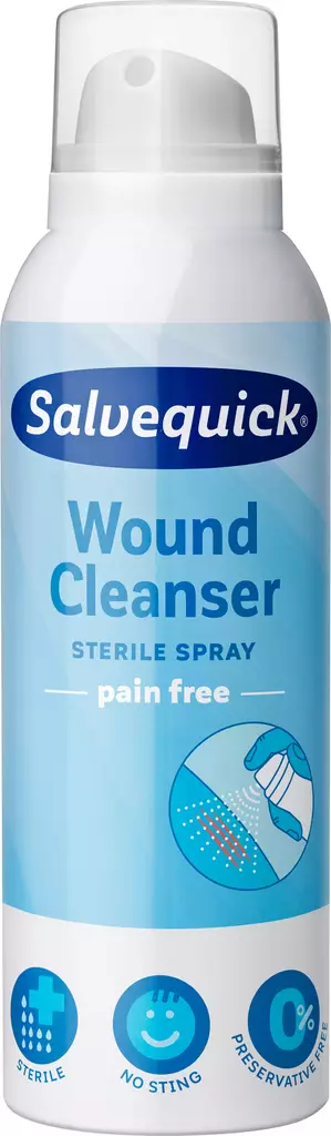 Salvequick MED Wound Cleanser Sterile - Desifiointi ja laastarit - 7310610011796 - 1