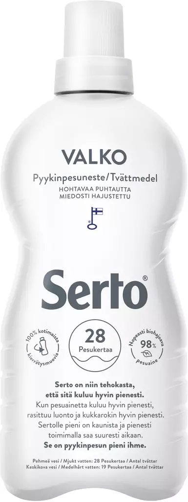Serto Valko pyykinpesuneste 750ml - Pyykinpesu- ja huuhteluaineet - 6417964578386 - 1