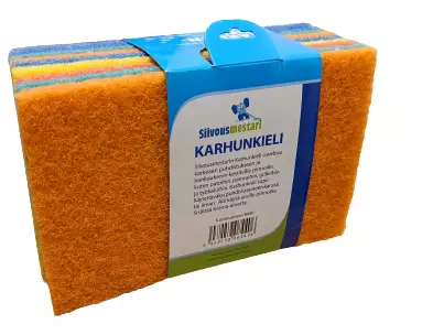 Siivousmestari Karhunkieli 10kpl/pkt - Hankaussienet ja teräsvillat - 6438159084406 - 1