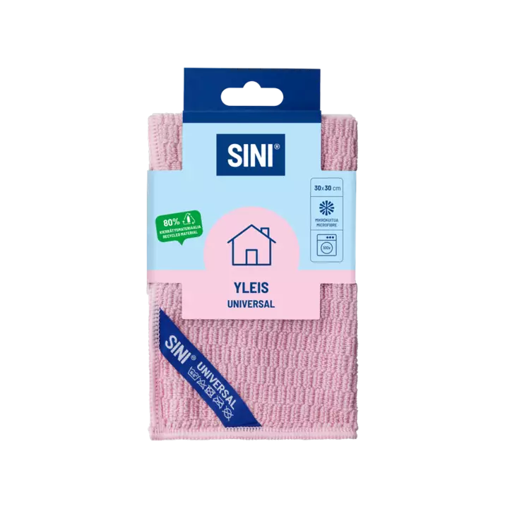 Sini Yleisliina 30x30cm - Pölyhuiskat ja siivousliinat - 6423800035906 - 1