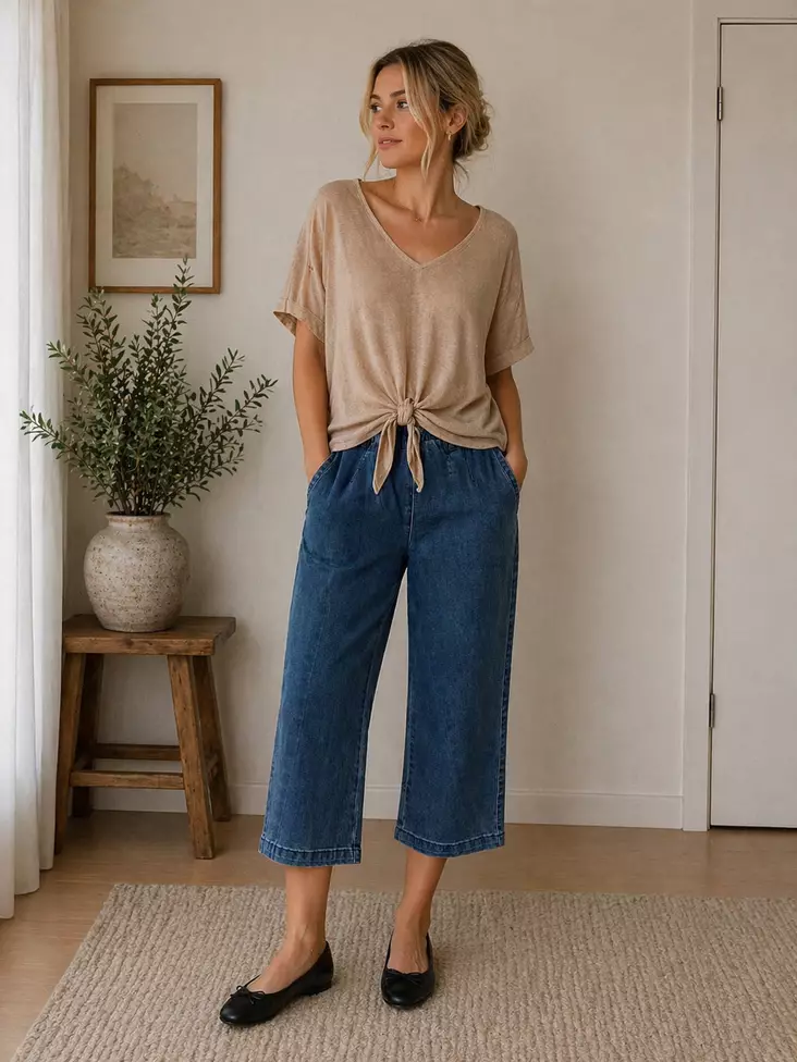 Soda capri wera bengaline denim - Naisten housut ja hameet - 733056417476 - 1