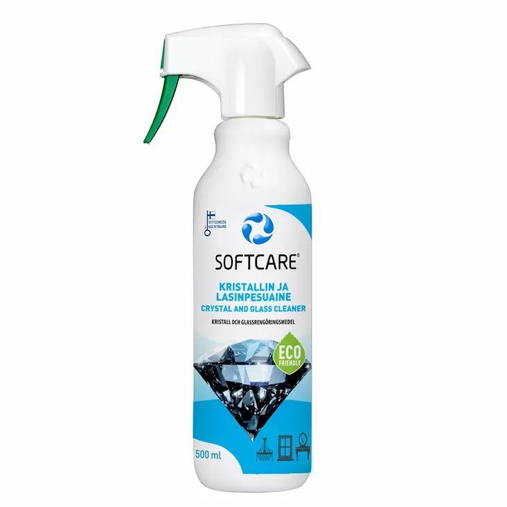 Softcare kristallin ja lasin pesuaine - Erikoispesuaineet - 6416977713616 - 2