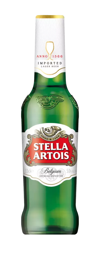 STELLA ARTOIS 5% 0,33L/PLO - Kissat - 5410228141266 - 1
