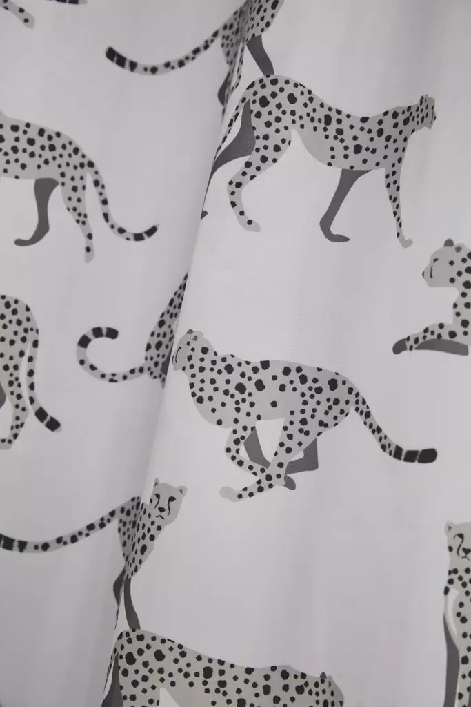 Suihkuverho Cheetha 180x200cm - Suihkuverhot - 7318161564686 - 1