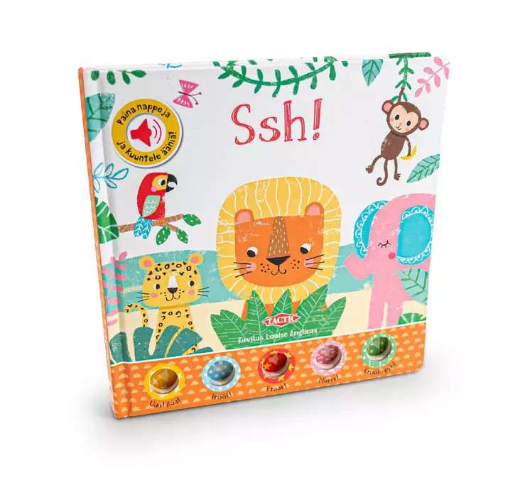 TacTic Ssh! Äänikirja - Väritys- ja puuhakirjat - 9789523083776 - 1
