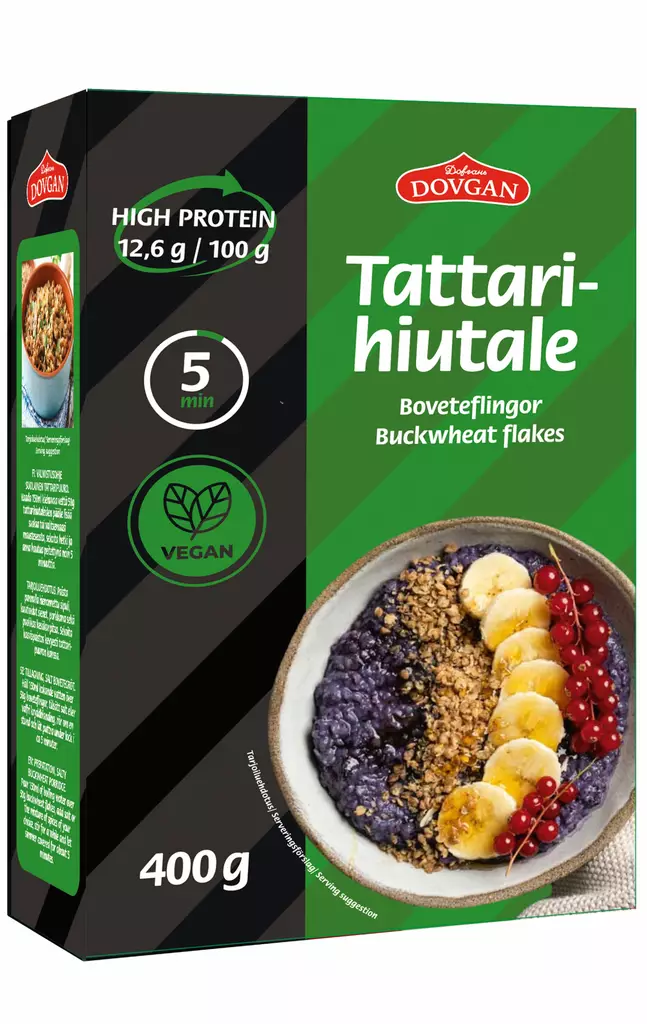 Tattarihiutaleet 400g - Muut hiutaleet - 4032549009936 - 1