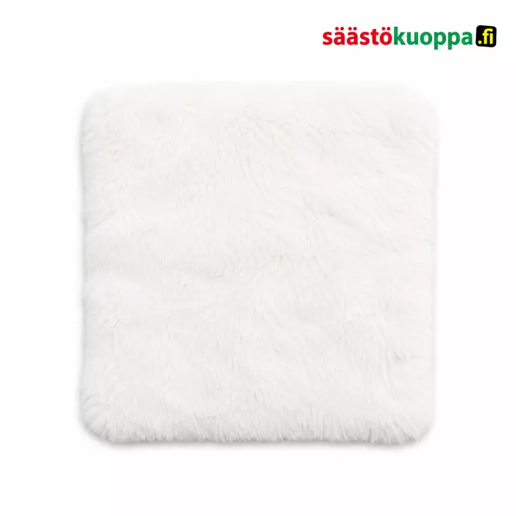 Tekoturkismatto valkoinen 90x200cm - Kylpyhuone- ja wc matot - 6438506025526 - 1