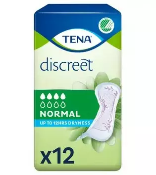 Tena discreet inkosuoja 12kpl normal - Inkotinenssisuojat - 7322540852066 - 1