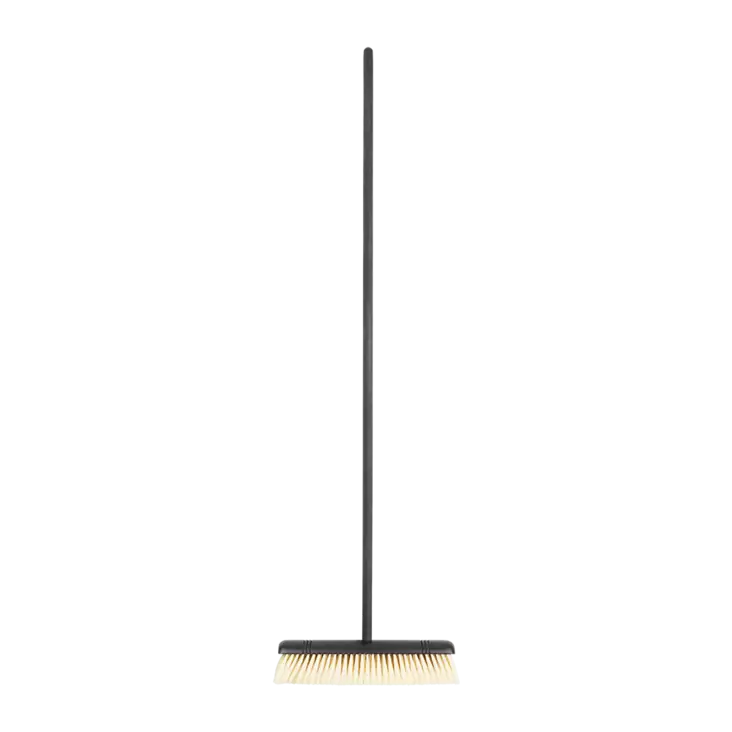 Terassiharja 40cm musta varrella - Pihaharjat - 6423800036156 - 1