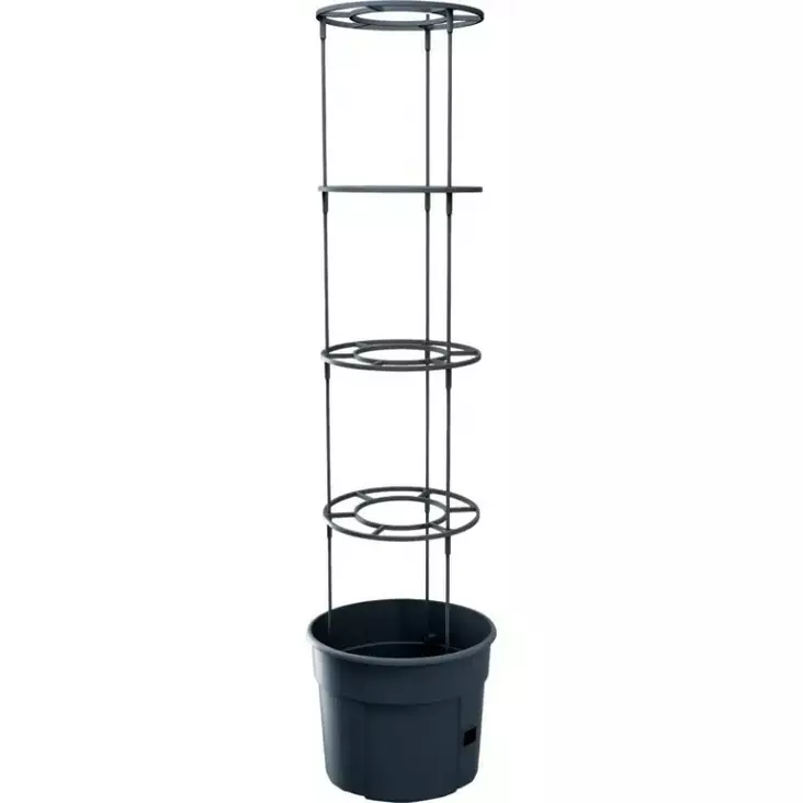 Tomaatinkasvatusruukku tuella 29,5cm - Turve- ja kasvatusruukut - 5905197289106 - 1