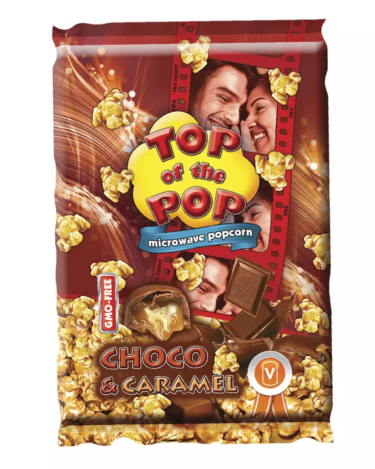 Top of the pop choco&caramel 100g - Popcorn - 3800203050676 - 1