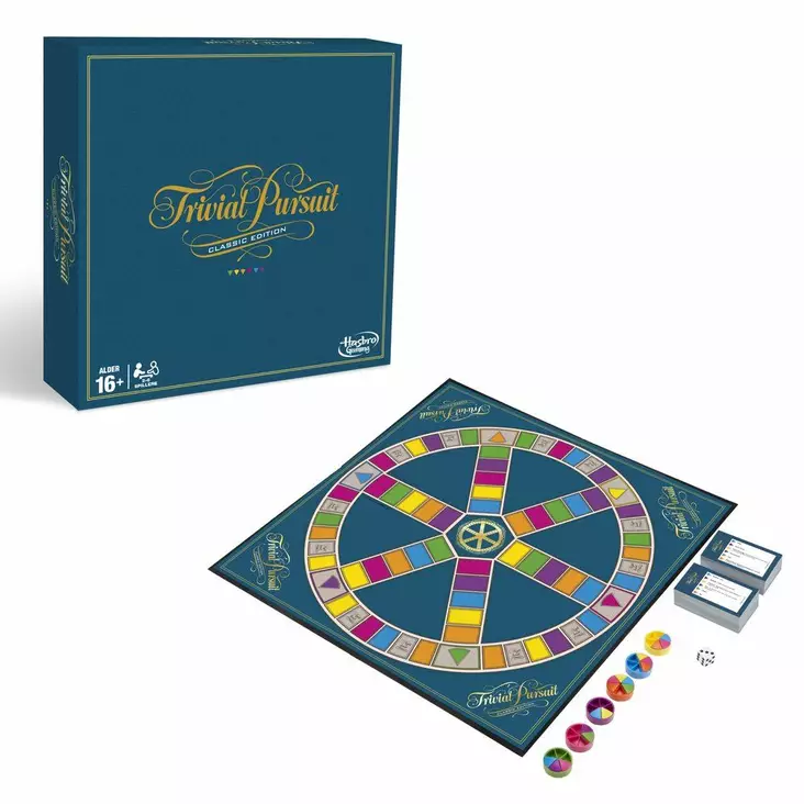 Trivial pursuit classic edition - Lautapelit ja seurapelit - 5010993425716 - 1