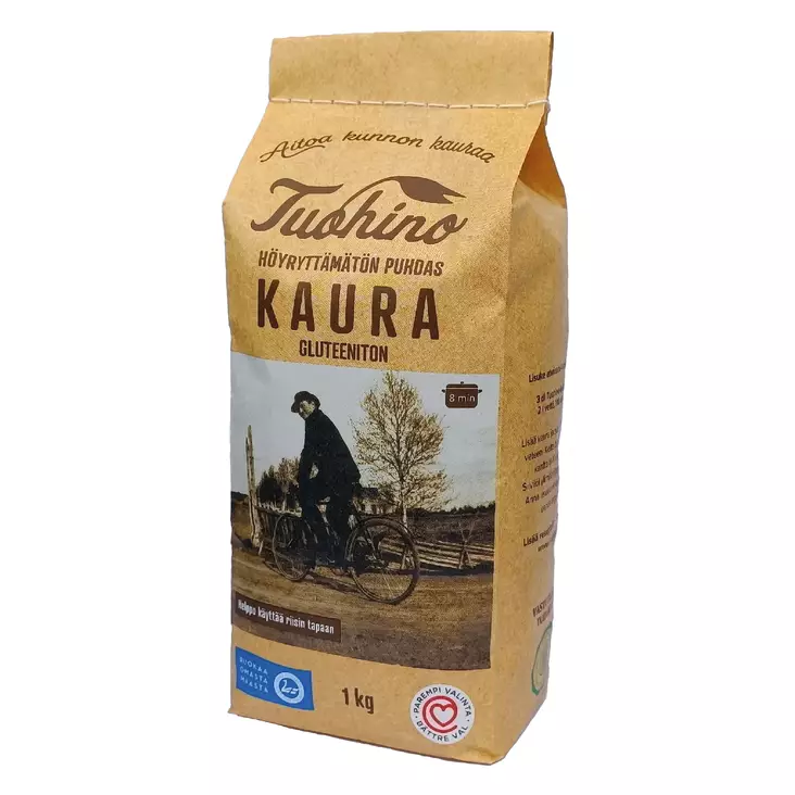 Tuohino gluteeniton kaura 1kg - Suurimot - 6429830034766 - 1