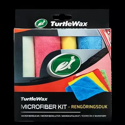 Turtle Wax Mikrokuituliina, 4kpl/paketti - Liinat ja levittimet - 7314890032496 - 1