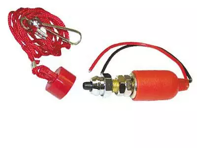 Turvakatkaisija 12v 15A off punainen - Katkaisimet - 6419943235426 - 1