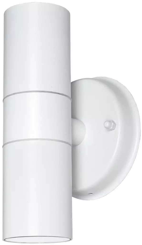 Ulkoseinävalaisin Airam Alppila 2S valkoinen - Ulkoseinävalaisimet - 6435200193506 - 1