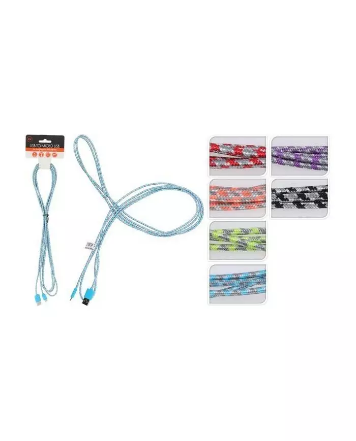 Micro-usb kaapeli 3m - Puhelintarvikkeet ja laturit - 8720573850216 - 1